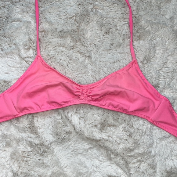Victoria’s Secret Bikini Top Light Pink Size S - Picture 2 of 2